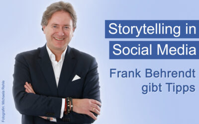 Frank Behrendt: Storytelling in Social Media