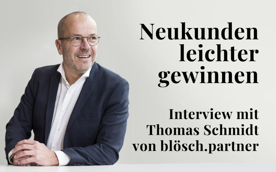 Leads leichter generieren und besser managen – Thomas Schmidt im Interview