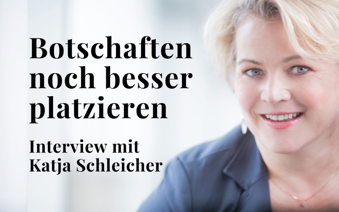 Besser kommunizieren – Katja Schleicher gibt Tipps