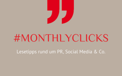 Monthly Clicks mit Recherche, Social Media Atlas 2023, Corporate Influencern und mehr